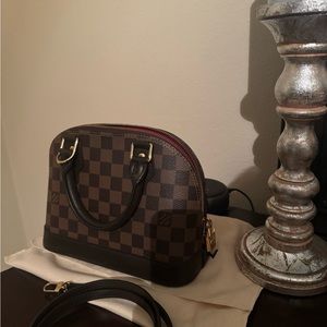 Lv Alma bb damier ebene